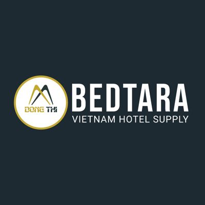 Bedtara logo with white wordmark on a dark square
